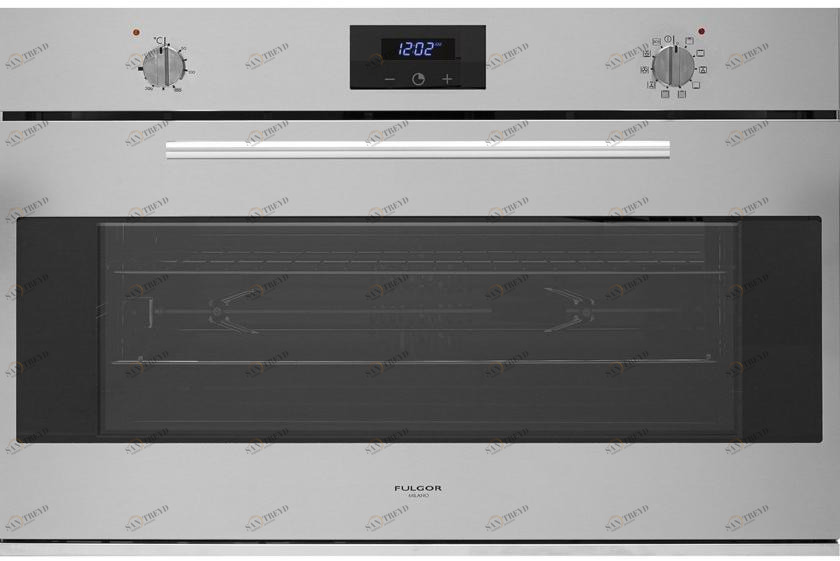 Fulgor Milano Многофункциональный духовой шкаф из нержавеющей стали с термовентиляцией и электронным управлением класса а  Fqo 9609 mt x 