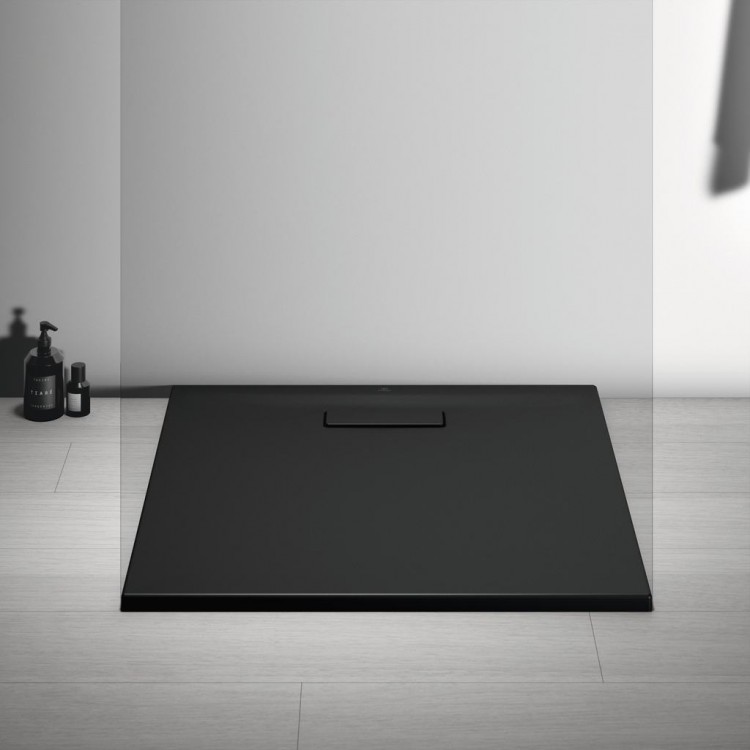 T4466V3 Ультратонкий акриловый квадратный душевой поддон 800x800x25 мм Ideal Standard ULTRAFLAT NEW  - Вид №2