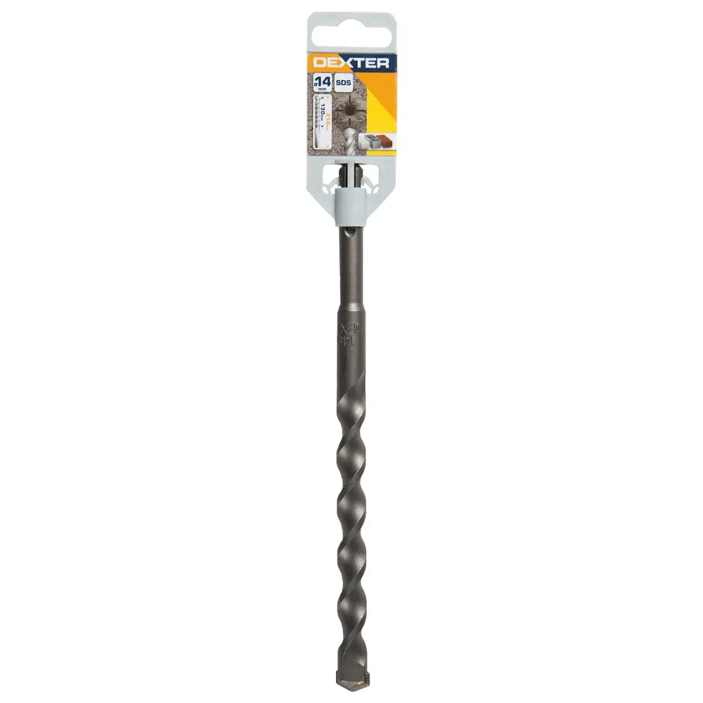 Бур по бетону SDS-plus 14х130х210 мм Dexter FD-A0134 16659782 STLM-2166254  - Вид №3