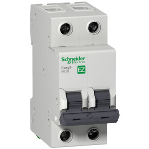 EZ9F34250 Автоматический выключатель 2P 50А (C) 4.5кА Schneider Electric Easy9