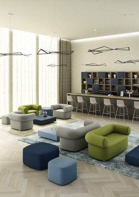 Quadrifoglio Диван из ткани Abbey sun-id-1390808 - Вид №2