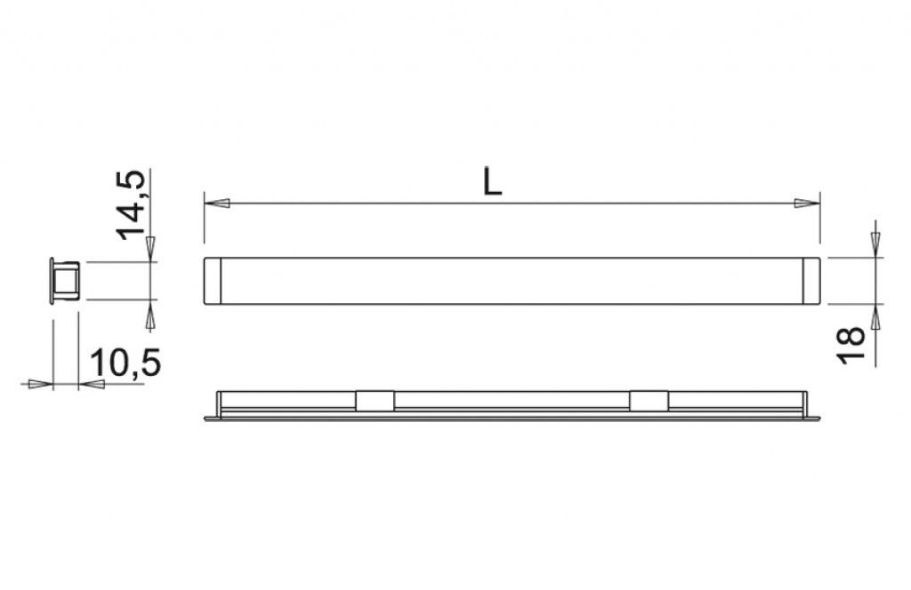 Domus Line Встраиваемый светодиодный профиль sun-id-1504502 - Вид №4