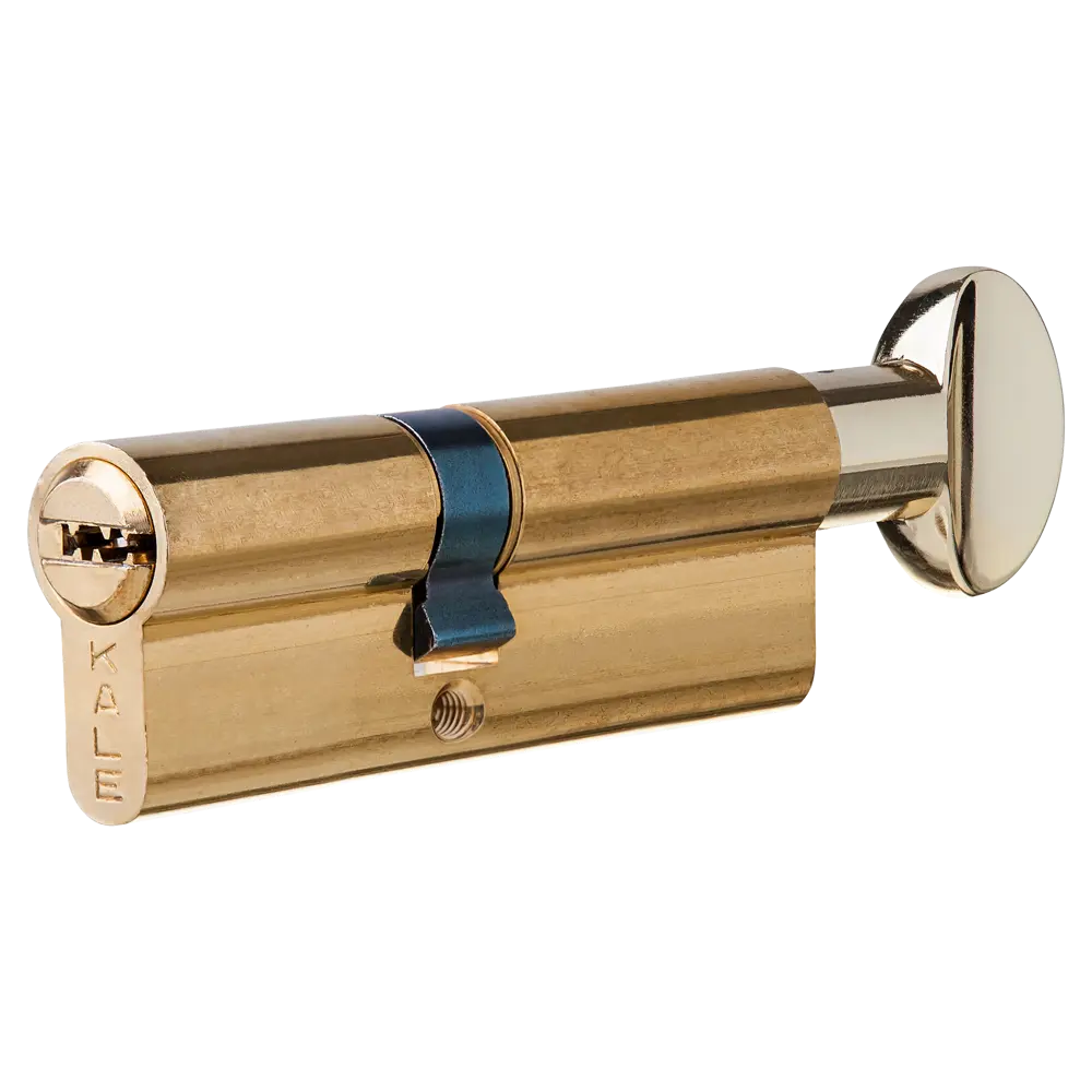 Цилиндр Kale 164SM-90-C-BP, 35х45 мм, ключ/вертушка, цвет золото 82394760 STLM-2185889 