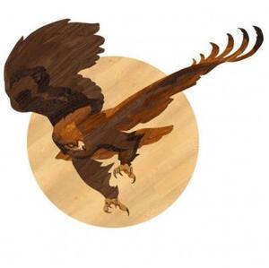 Художественный паркет Da Vinci Паркетный Декор 26-006 Орех Европейский (Грецкий) Селект (Гладкая) х мм.