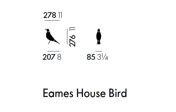 Резьба по дереву VITRA EAMES HOUSE BIRD SPECIAL EDITION ARCH-00000673 - Вид №3