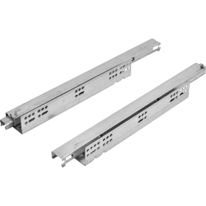 Направляющие скрытого монтажа FIRMAX 450 мм, металл, цвет серый