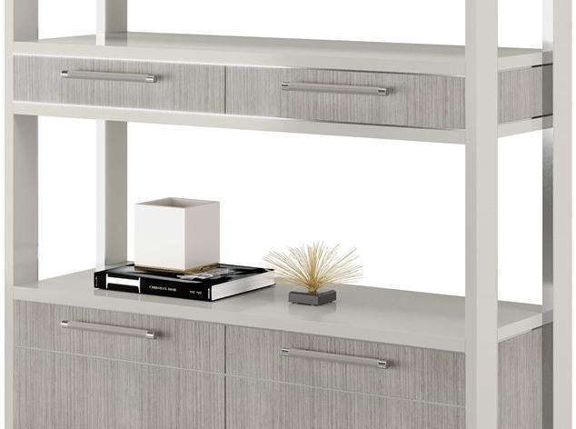 FRATO Открытый отдельно стоящий деревянный книжный шкаф с ящиками  Ffu030012aac  - Вид №2