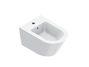 Керамическое подвесное биде с переливом