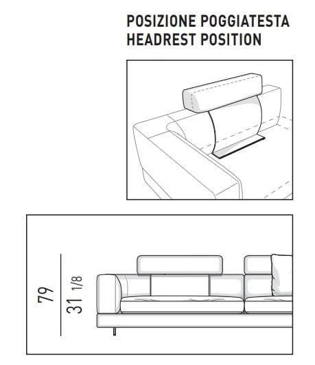 Модульный угловой диван из ткани Minotti ALEXANDER ARCH-00105167 - Вид №15