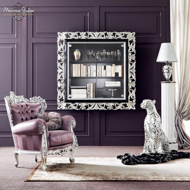 Modenese Gastone Настенный книжный шкаф из дерева Bella vita sun-id-1387427 - Вид №3