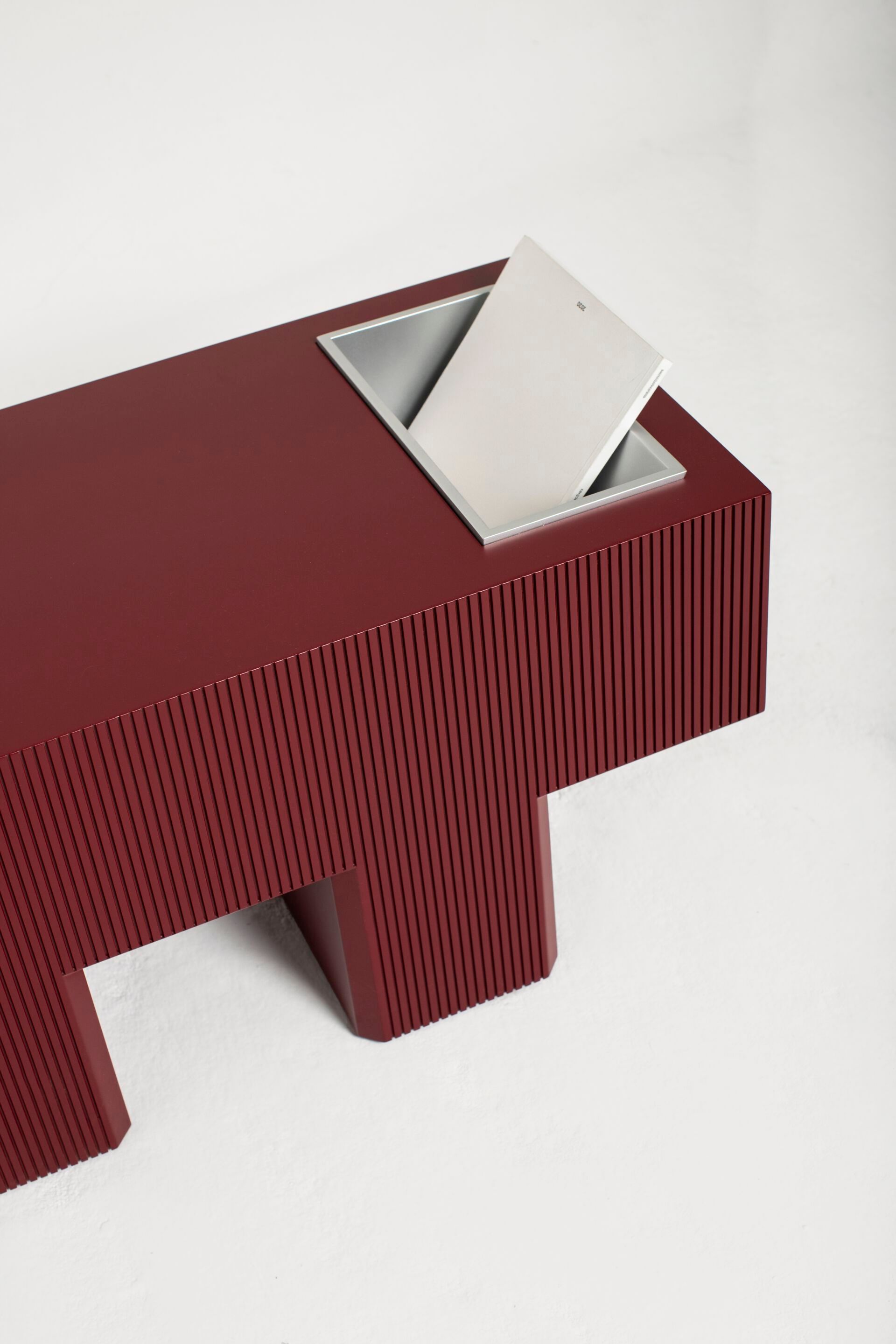 Лакированная деревянная скамья YET. Design Studio LEGO ARCH-00031252 - Вид №5