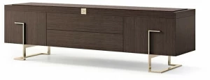Carpanese Home Тумба под ТВ с распашными дверцами и ящиками Contemporary 7916