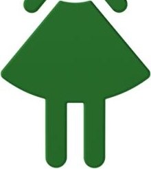 801.91.020 значок женщина HEWI Türzubehör  - Вид №11