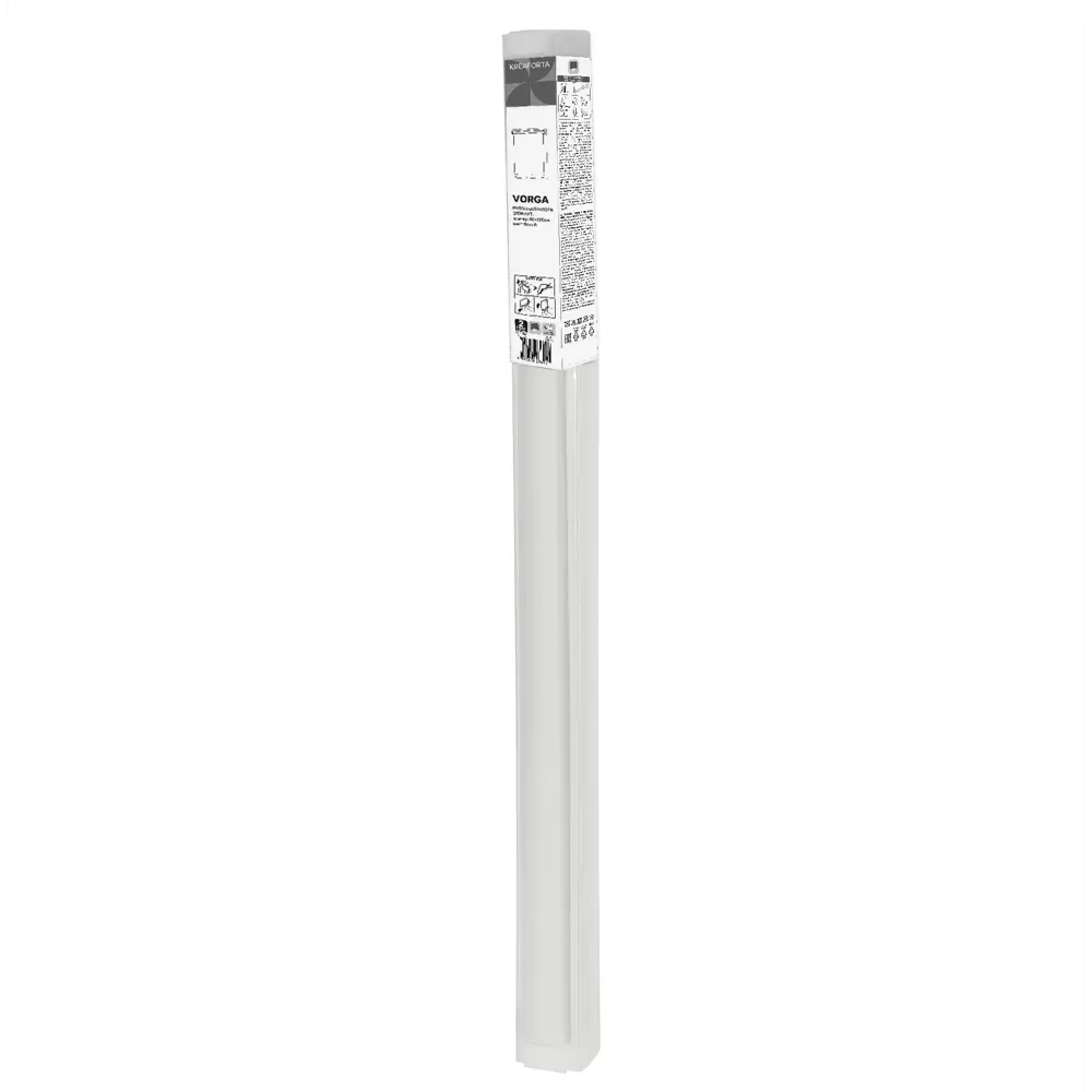 Рулонная штора блэкаут KREAFORTA Vorga 50x160 см белая 89440179 STLM-2196597 - Вид №9