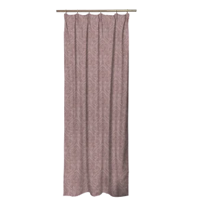 Штора на ленте Ivett 160x280 см цвет розовый 83407027 STLM-2088853