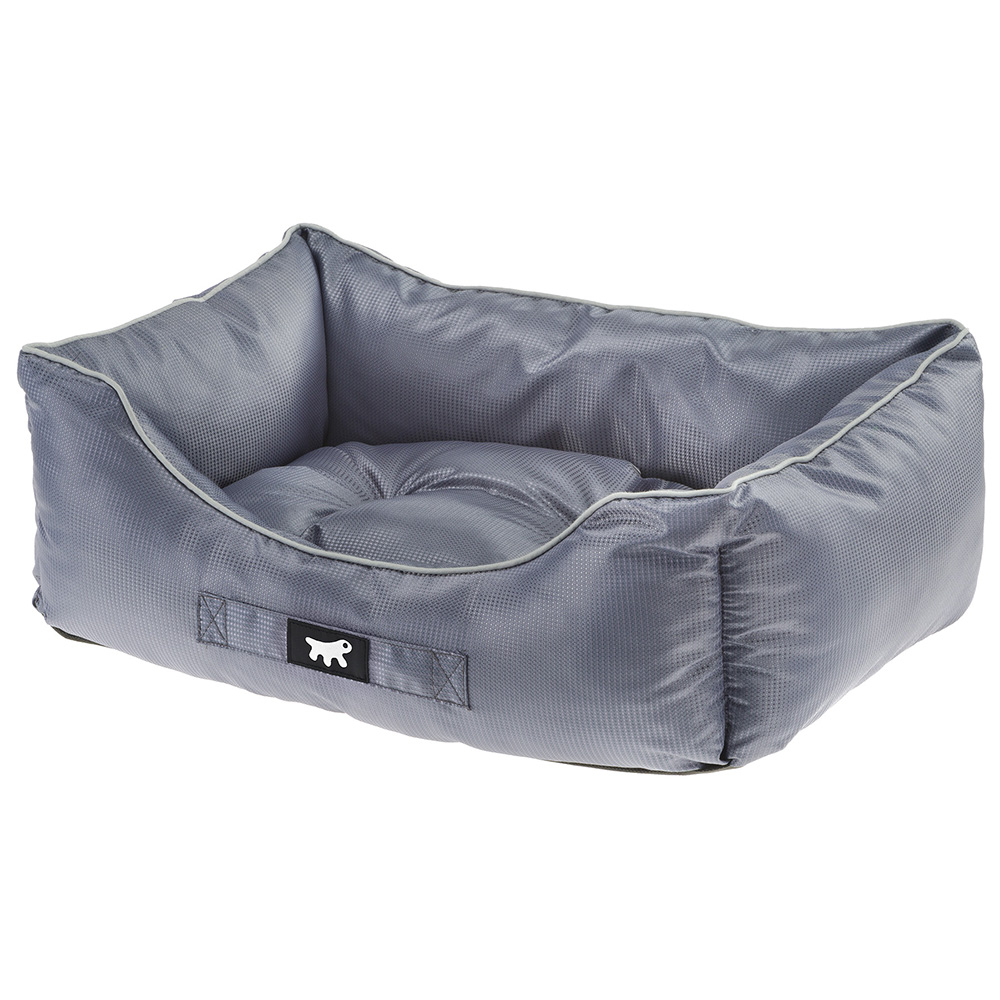 ПР0049282 Софа для собак Jazzy 80 серая из водоотталкивающей ткани FERPLAST 