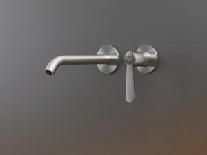 Ceadesign Смеситель для умывальника настенный из нержавеющей стали на 2 отверстия Lutezia plus Ltz 22