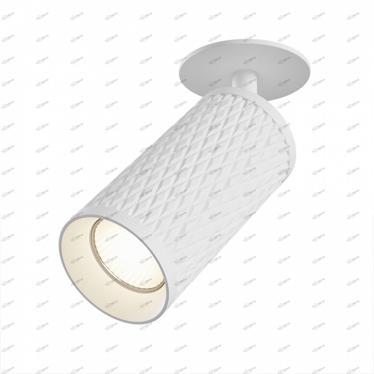 Спот потолочный поворотный с алюминиевым плафоном 19 см белый Alfa C037CL-01W TECHNICAL CEILING & WALL 00-3956968 Белый 