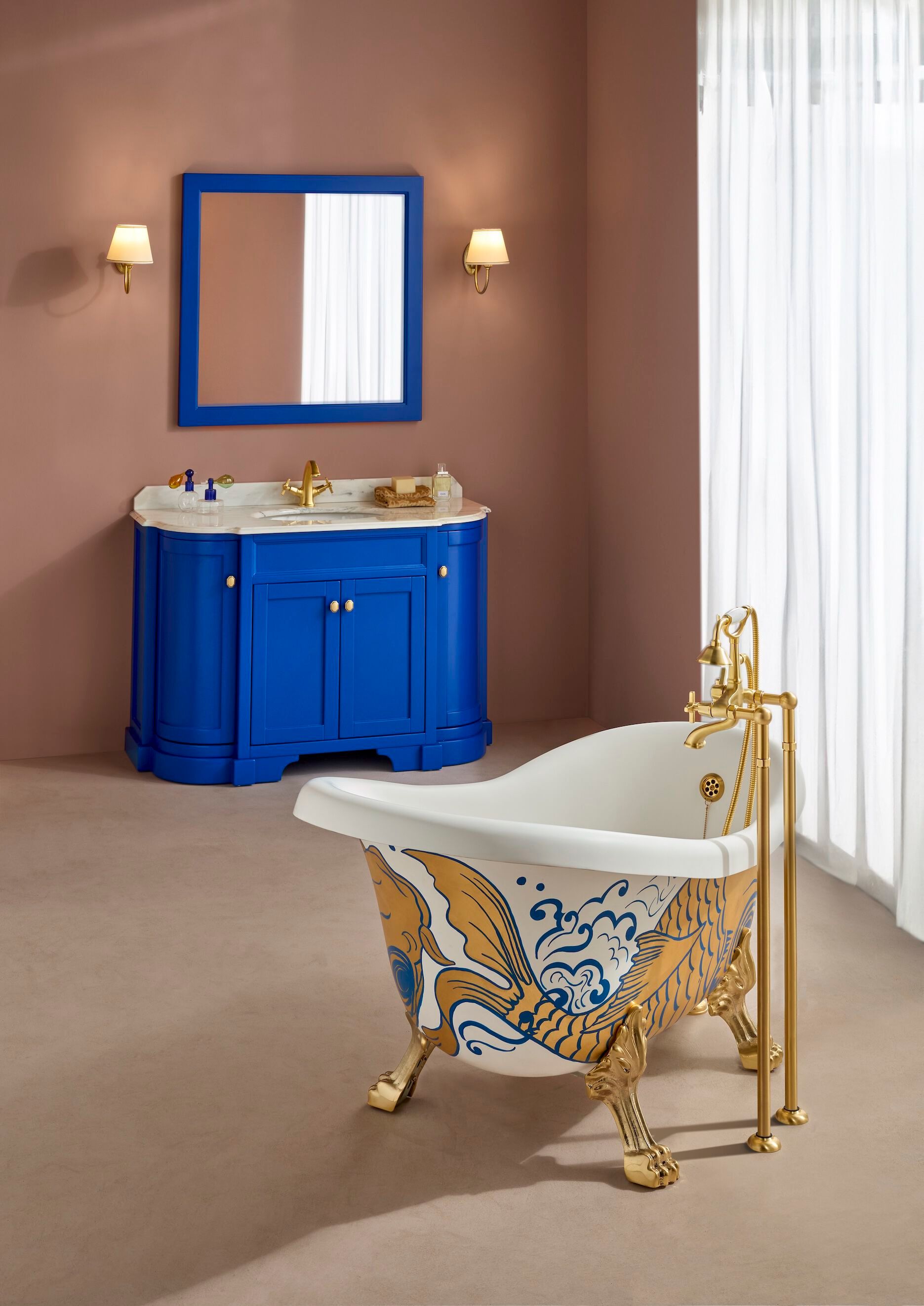 Напольный умывальник с дверцами Gaia Mobili Classic ARCH-00093781 - Вид №6