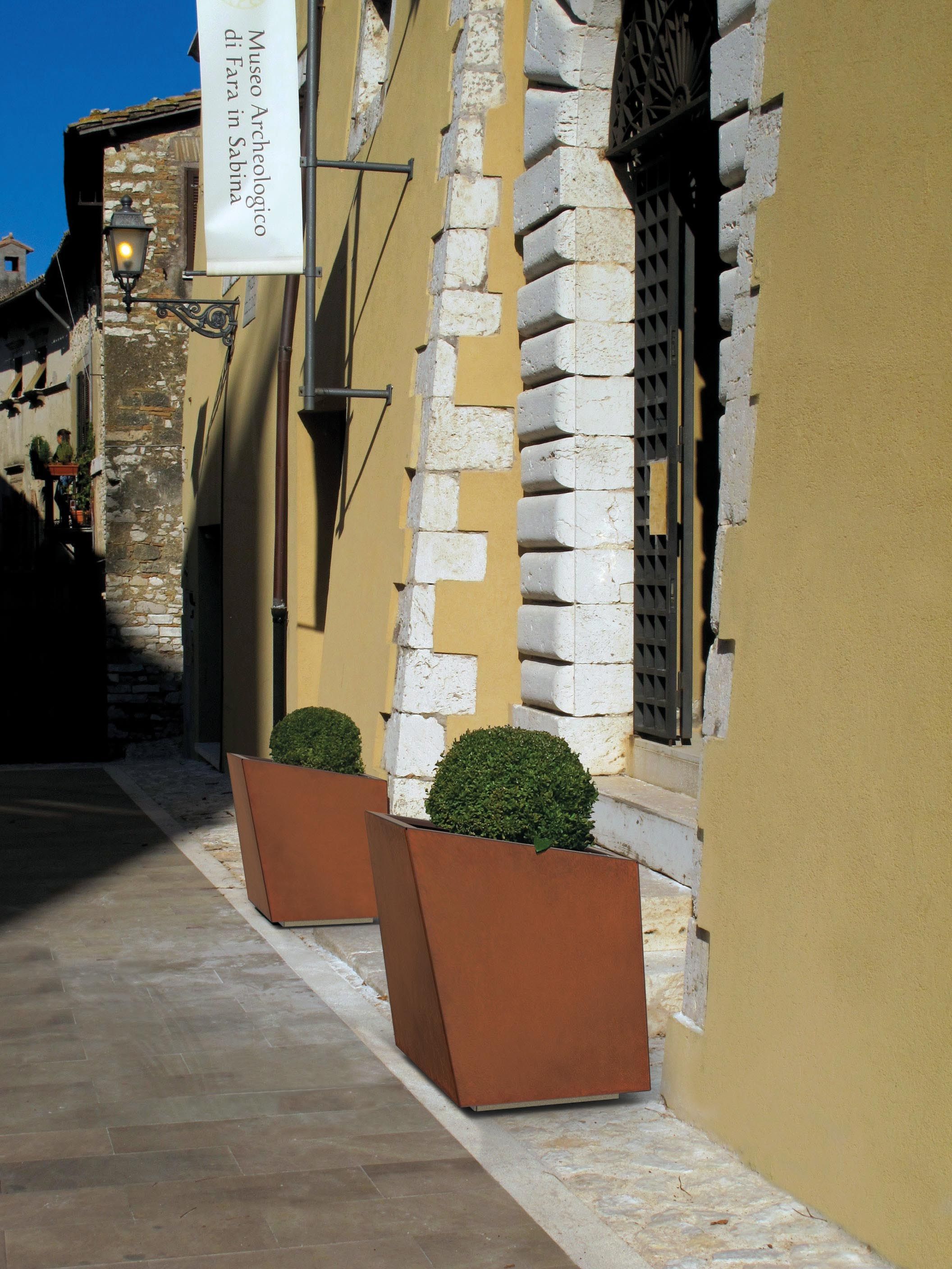 Стальная плантатор Corten™ Metalco ALFA BETA GAMMA ARCH-00105053 - Вид №5