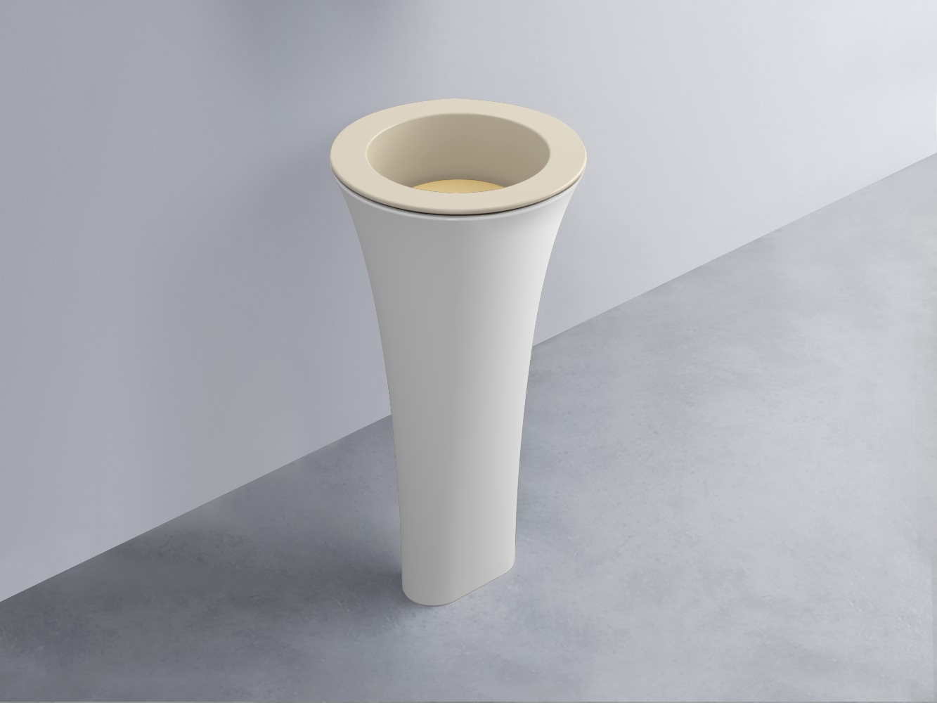 AMLA45-LN+AMPILT-CN+AMCOLT-BL Раковина Amedeo Tondo отдельностоящая cielo Enjoy + Amedeo Ceramica Cielo