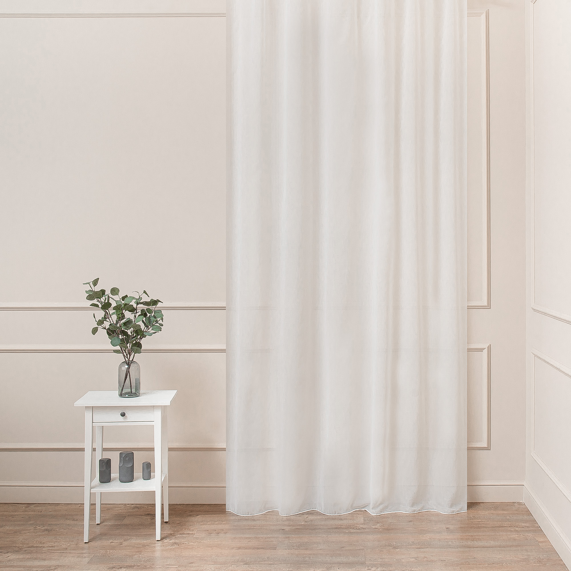 Тюль молочный STLM-0063118 TEX REPUBLIC - нежная вуаль для гостиной 85486224  - Вид №4