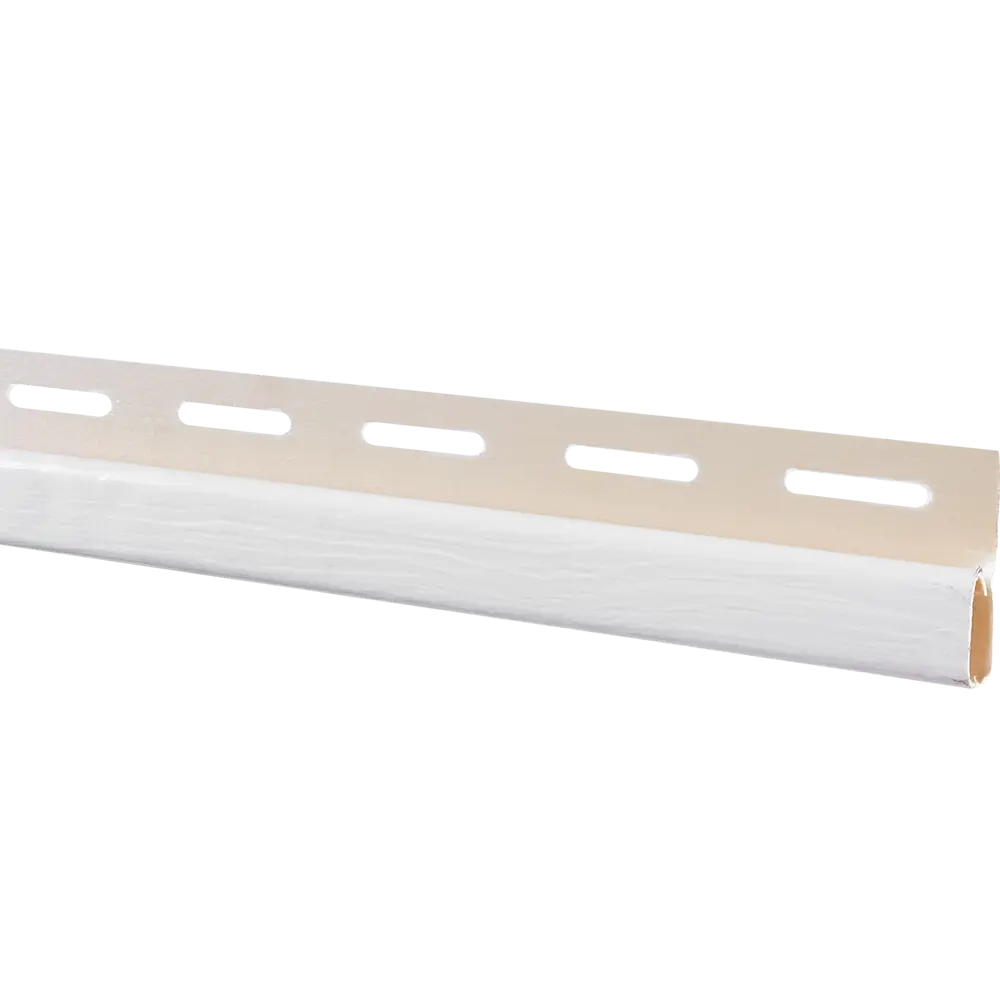 Планка финишная для фасадных панелей MONLID цвет белый STLM-2040288