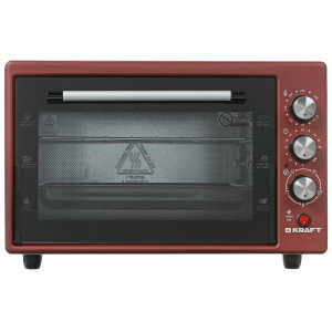 8187733 Мини-печь Kraft KF-MO 3804 RKR красный