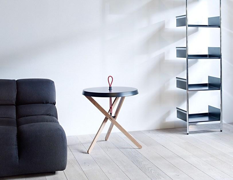 MOX Круглый журнальный столик из стали и дерева sun-id-1419981 - Вид №3