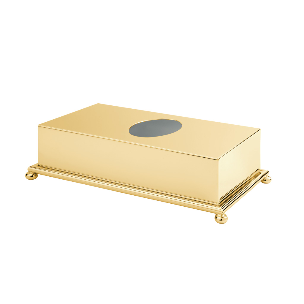 FS01-664 FS01-664 Диспенсер салфеток на 100 шт. ДОЗАТОРЫ ТКАНЕЙ Cristal & Bronze TISSUE DISPENSERS  - Вид №1