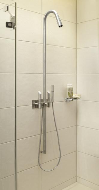 MGS Настенная душевая стойка из нержавеющей стали с ручным душем Contemporary sun-id-1413303 - Вид №2