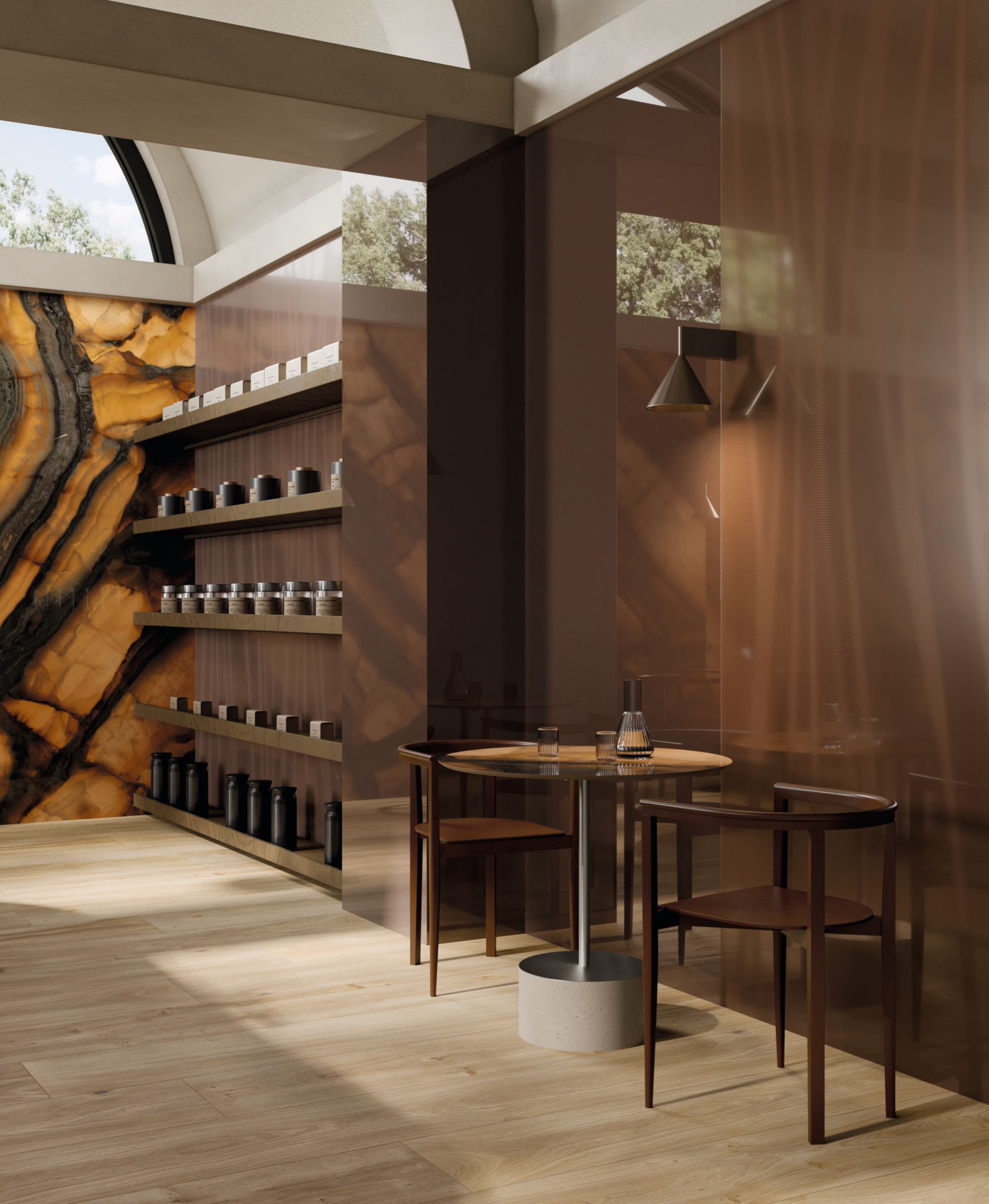 Пол / керамогранит с мраморным эффектом CERAMICA FONDOVALLE Infinito 2.0 ARCH-00121461 - Вид №1