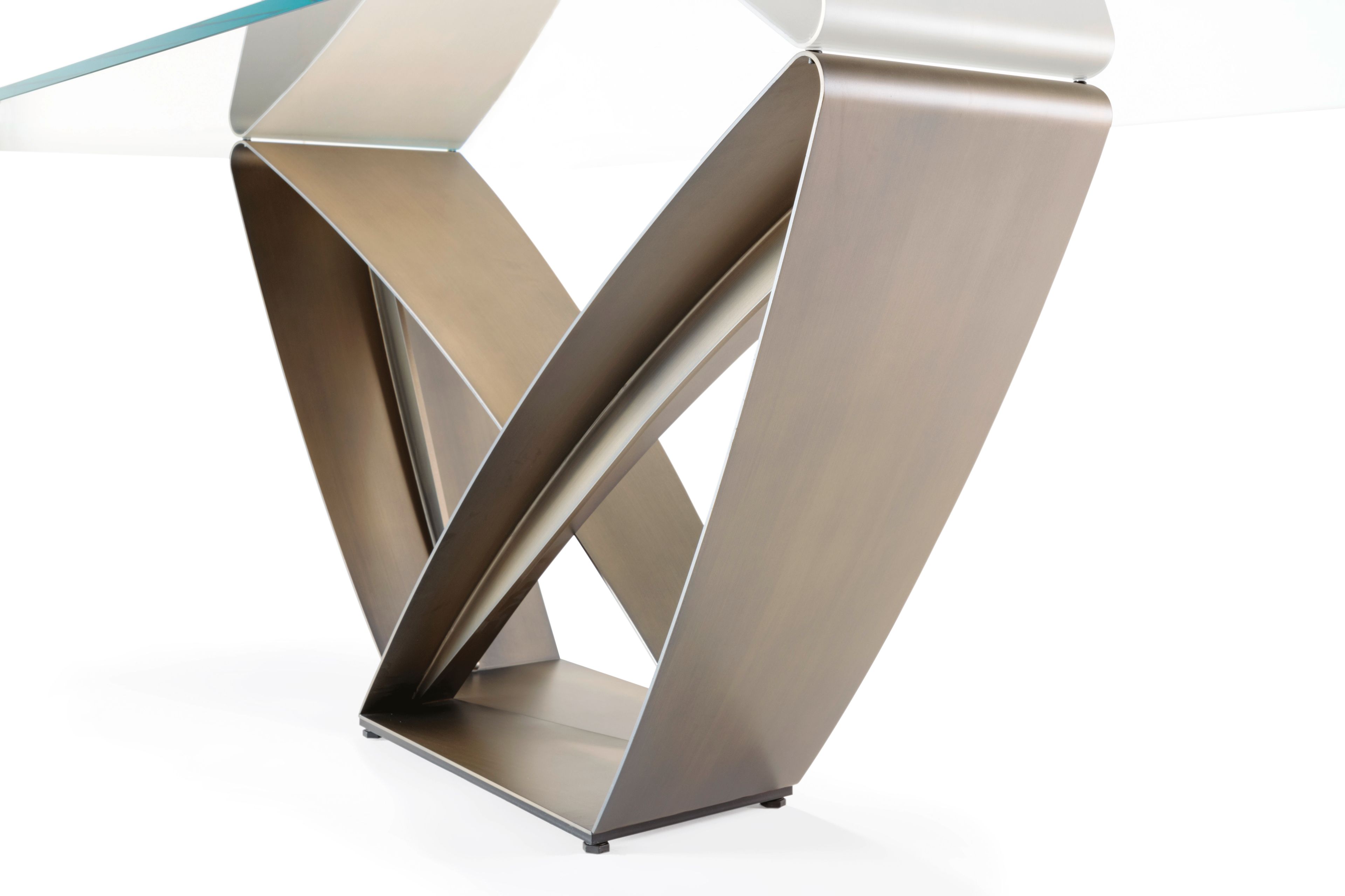 Стол с металлическим основанием и стеклянным верхом REFLEX APEIRON 72 ARCH-00052435 - Вид №2