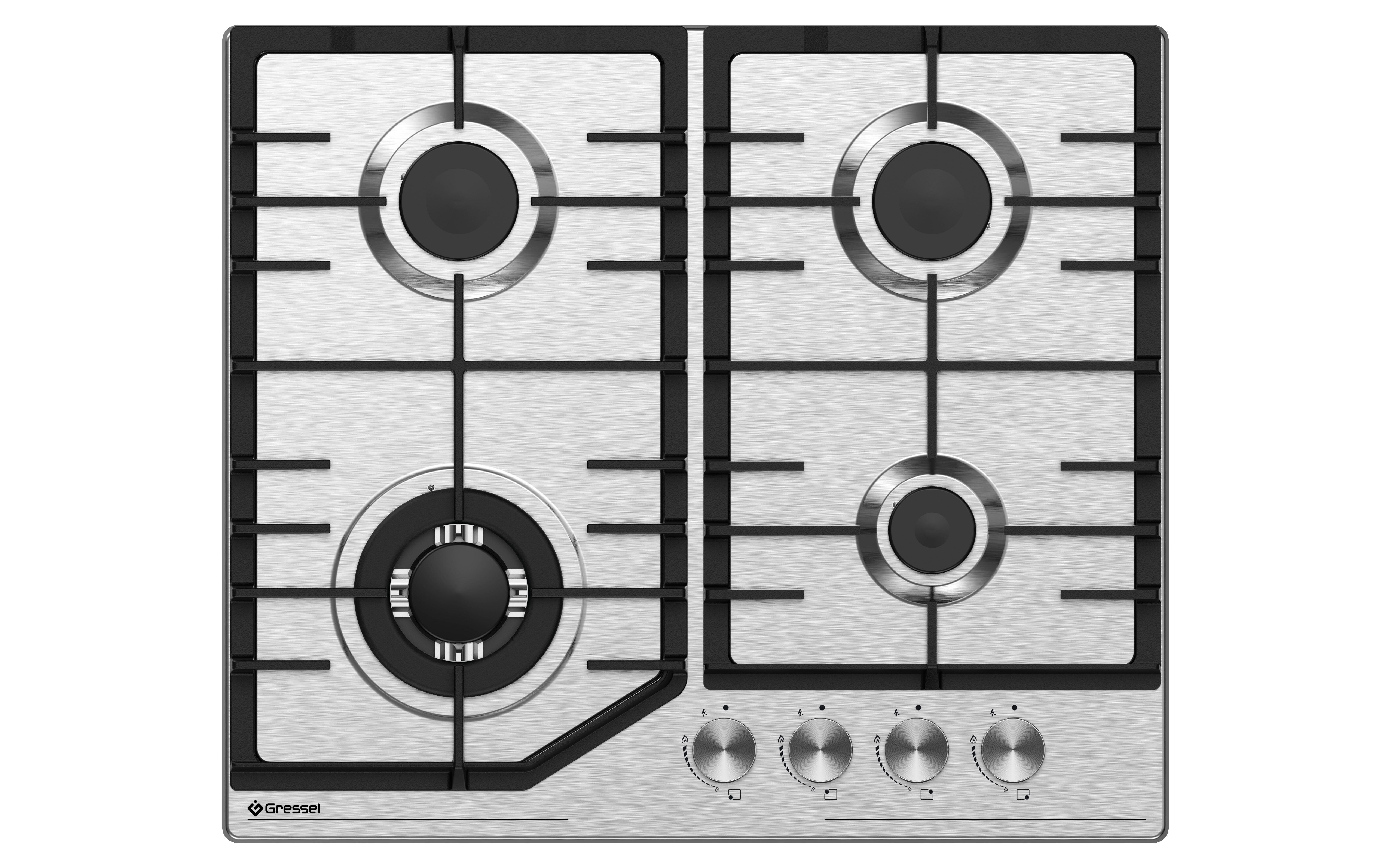 9256887 Газовая варочная поверхность Gressel RU60V41M77011 STDN-0122928