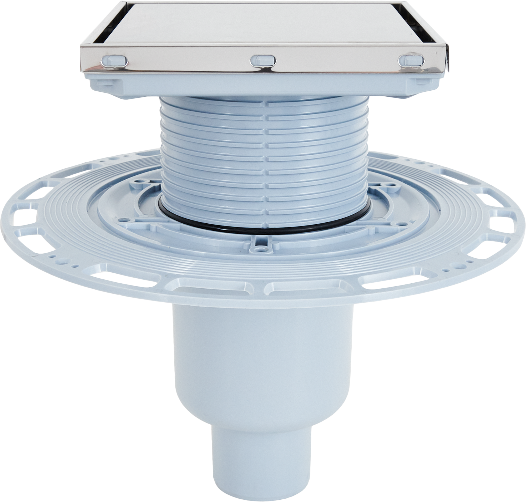 Душевой трап комбинированный с регулировкой высоты 150x150 мм 86395362 АНИ пласт STLM-0068512 - Вид №2