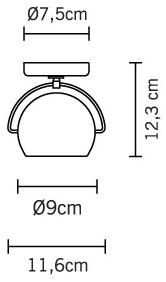 Fabbian Регулируемый хрустальный прожектор Beluga colour D57g13  - Вид №14
