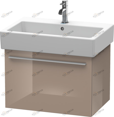 XL604208686 Тумбочка подвесная X-Large #XL6042 650 x 443 мм Капучино глянцевый лак Duravit