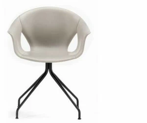 Poltrona Frau Кожаное кресло на эстакаде с подлокотниками La collezione - tavoli e sedie