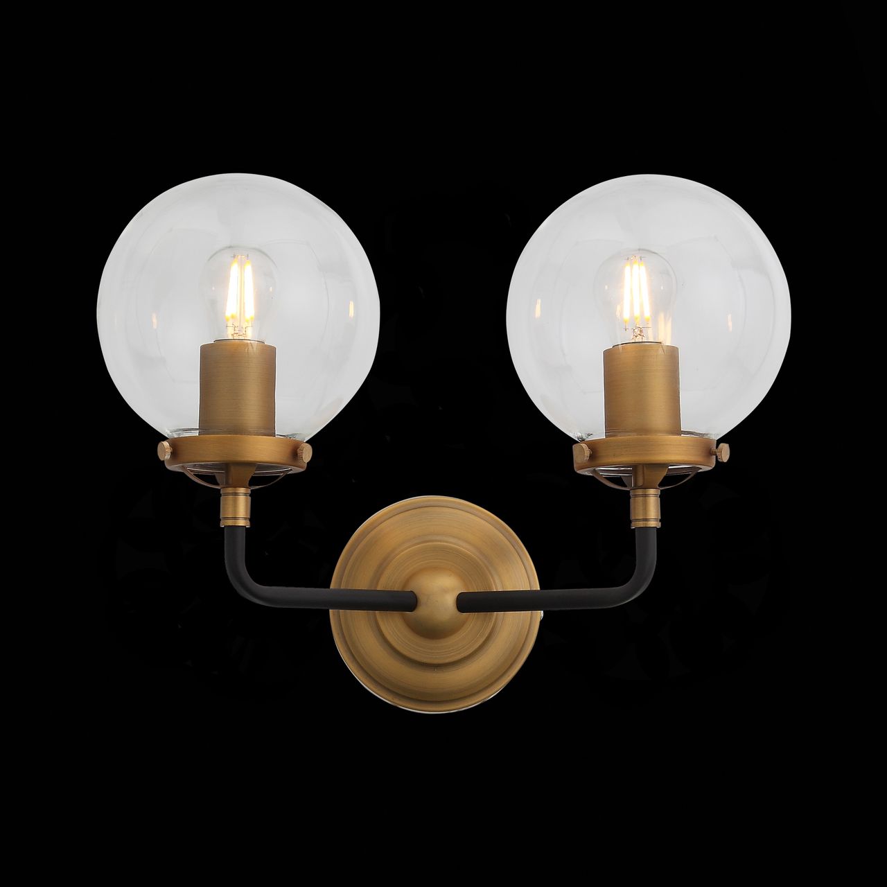 Бра ST Luce Varieta SL234.401.02 ST LUCE ПОД СТАРИНУ, СВЕЧА 109526 Золото;прозрачный  - Вид №2