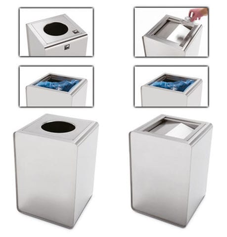 Пепельница из нержавеющей стали Caimi Brevetti ARCH-00019175