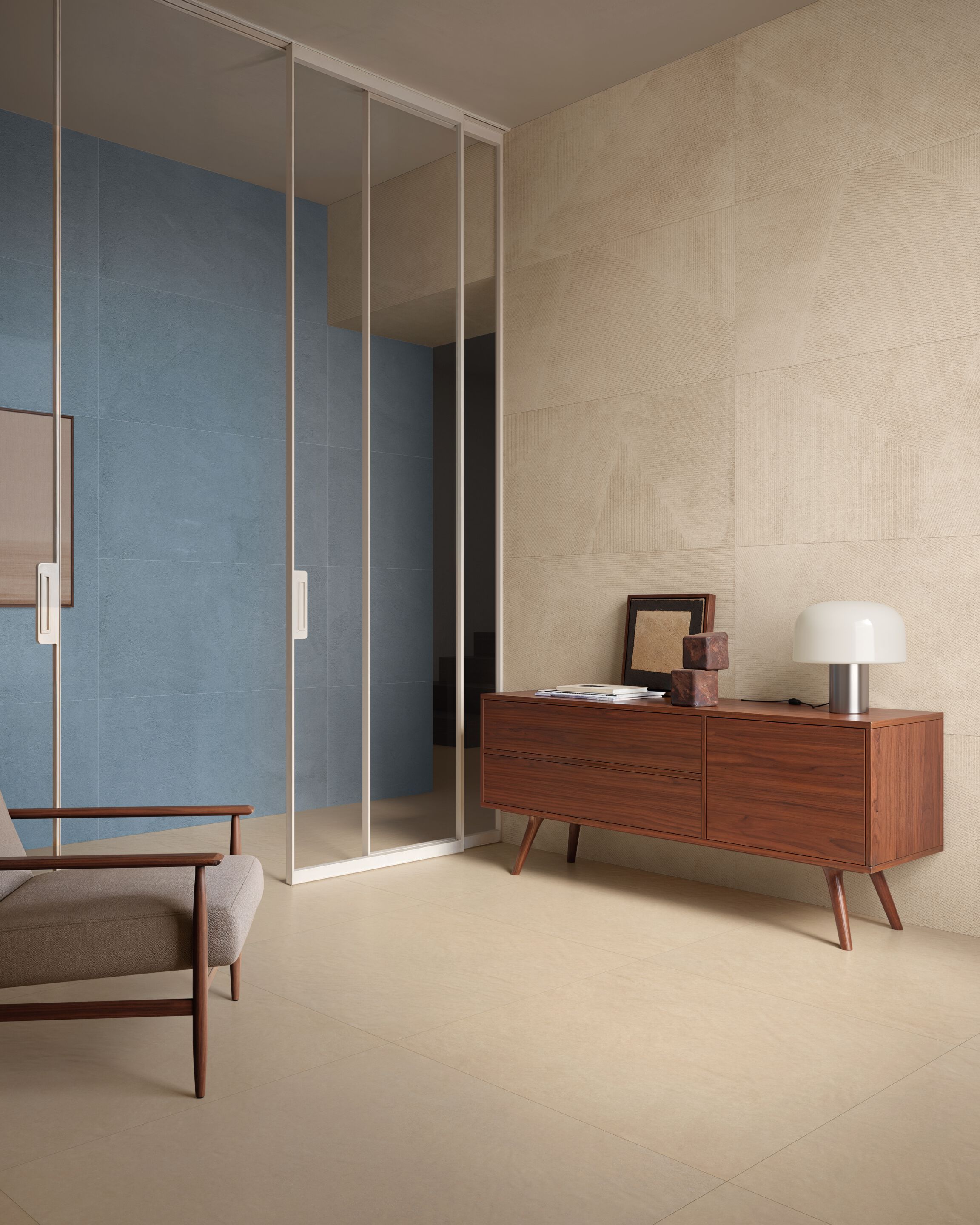 Пол / облицовка керамогранита с эффектом камня CERAMICA SANT'AGOSTINO Iro ARCH-00145523 - Вид №3