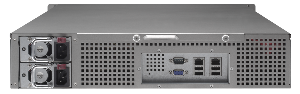 VS-8040U-RP Smb nvr, 40 channels, 8-tray w/o hdd, rackmount, 2xpsu. intel 2,8 ghz QNAP Santreyd  - Вид №3
