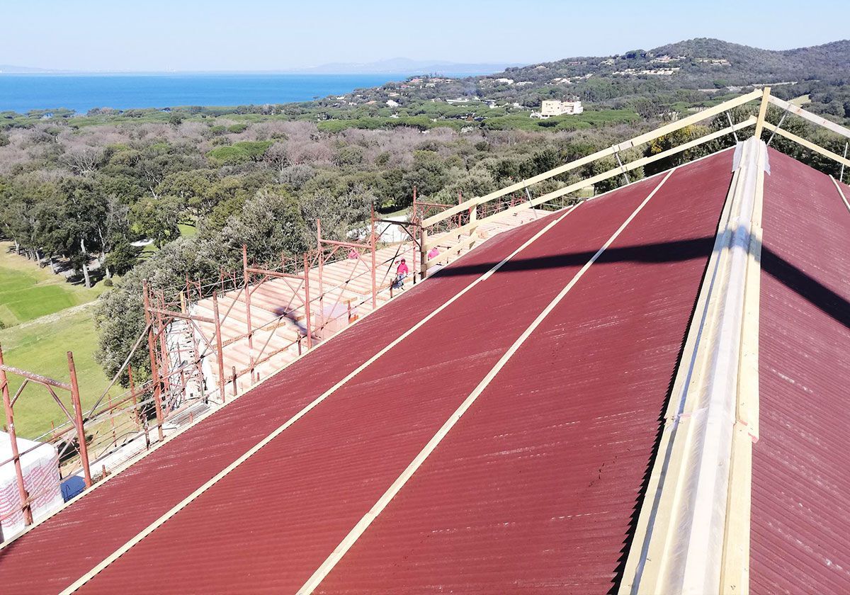 Подкрыльевые плиты для черепичной крыши ONDULINE ITALIA система подкрылья ARCH-00144418 - Вид №2