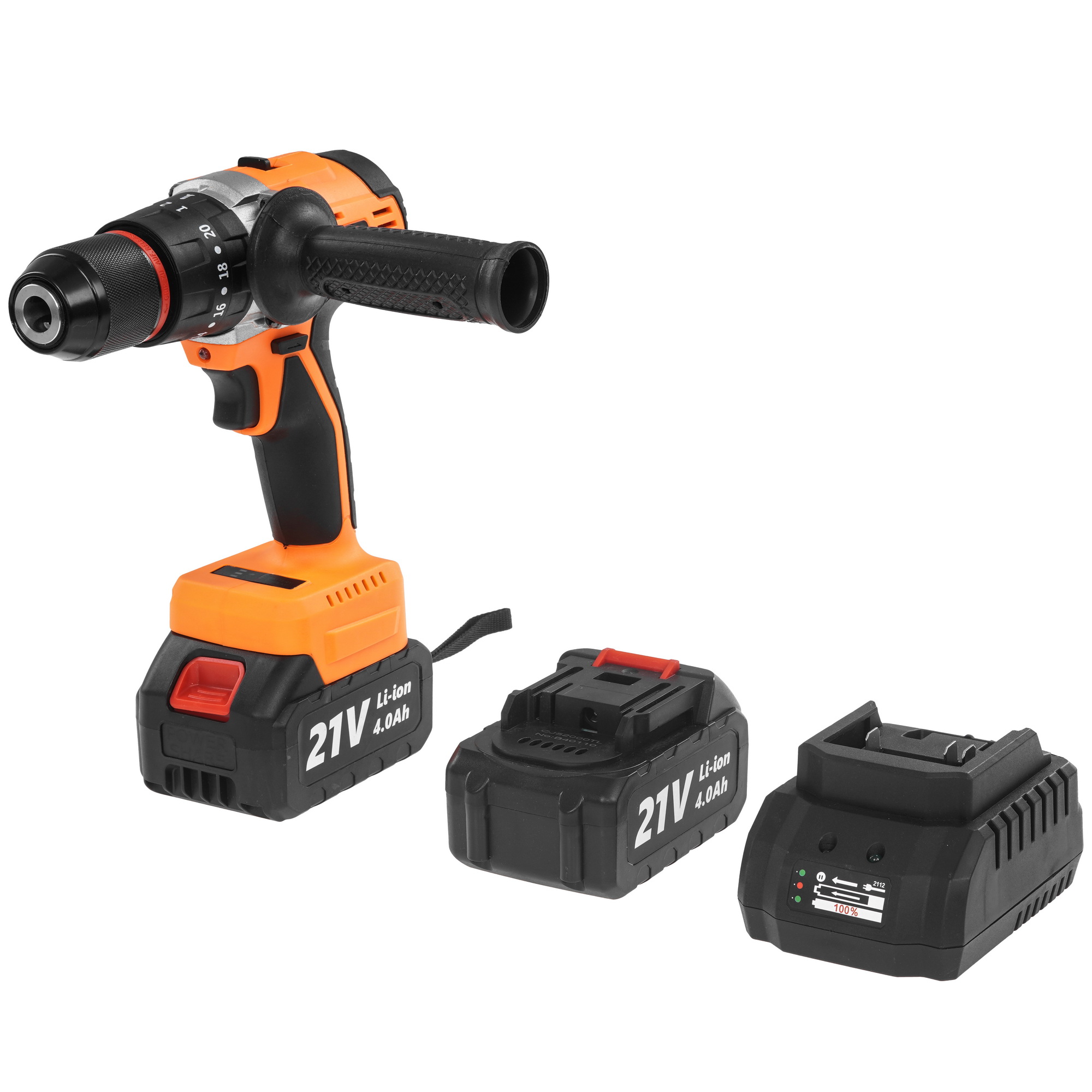 Дрель-шуруповерт DAMAN DCD21-4MBL 9230671 BRAIT STDN-0023124 - Вид №1