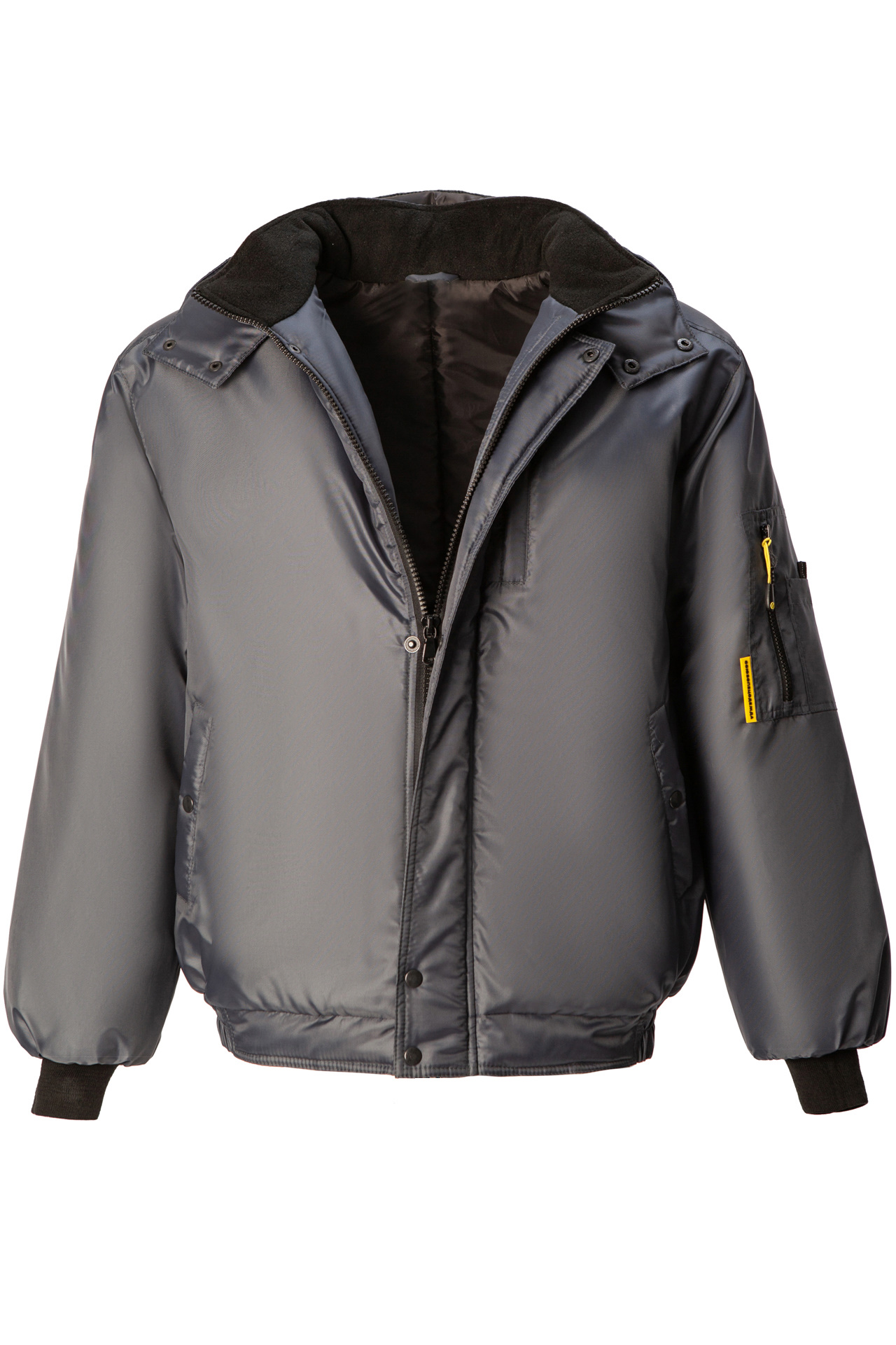 5039114 Куртка ДРАЙВЕР утепленная ткань Оксфорд темно-серая  Зимняя спецодежда  размер 44-46/170-176  - Вид №2