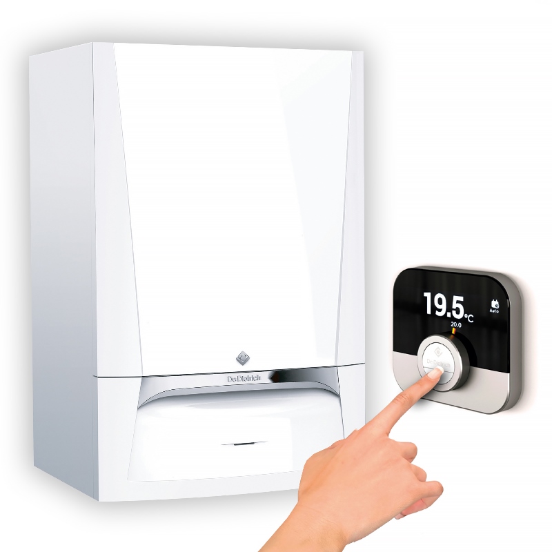 Котел газовый настенный De Dietrich EVODENS AMC 35 конденсационный с автоматикой DIEMATIC Evolution35,6 кВт 7670369 - Вид №3