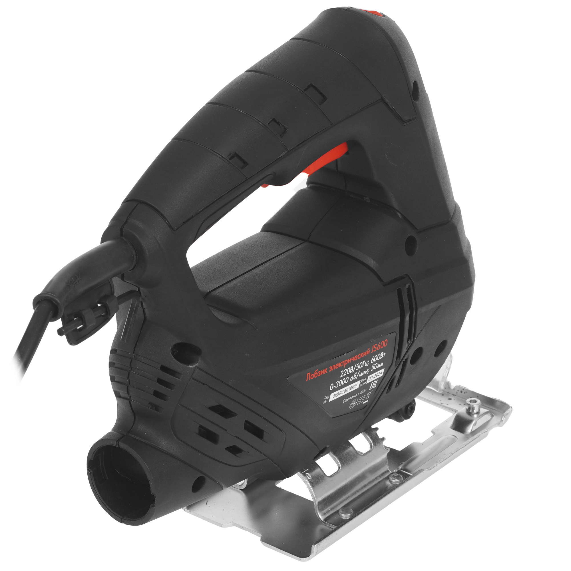 Электрический лобзик RedVerg Basic JS600 5483167 STDN-0103097 - Вид №1