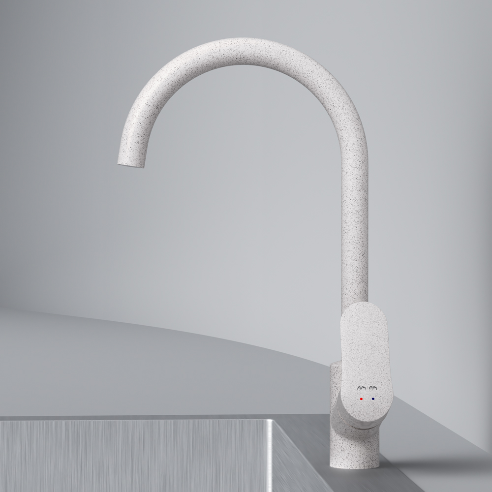 F8007133 смеситель для кухни элегантный белый шт AM.PM Like - Вид №4