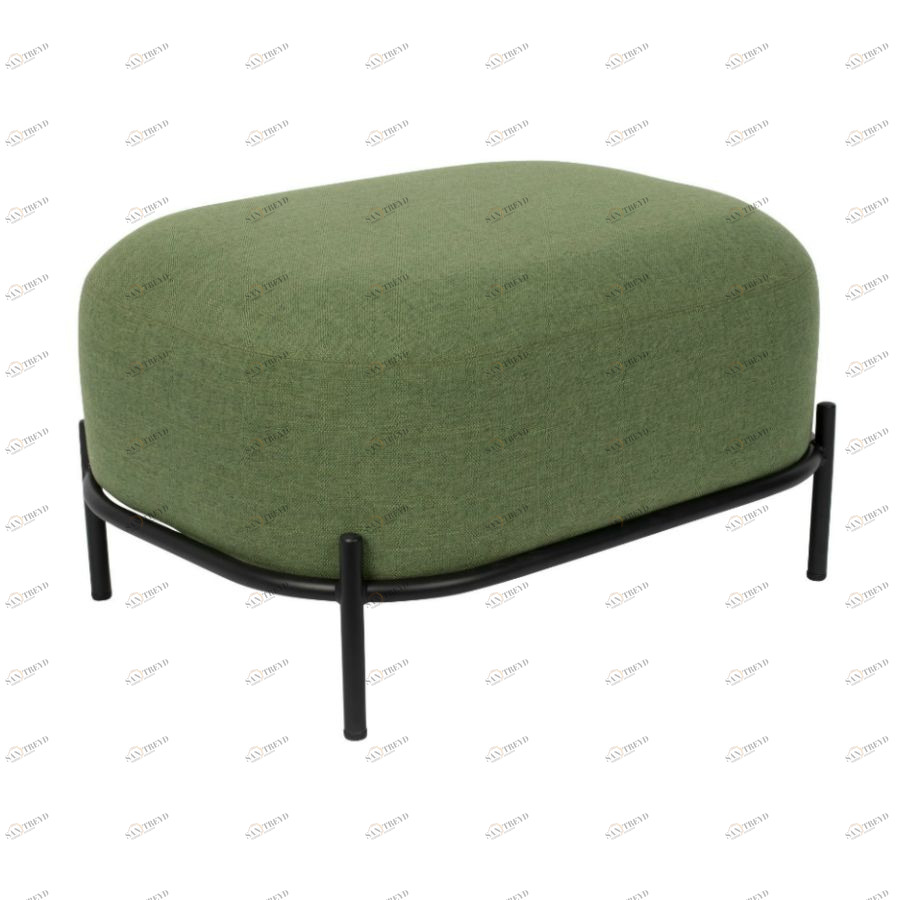 Пуф Polly, зеленый White Label Living 3300027