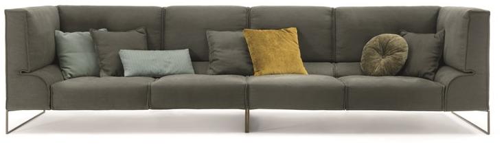 Frigerio Salotti Секционный кожаный диван Cloud sun-id-1499358 - Вид №4